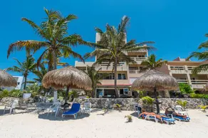 Beachfront Condo-Balcony, Half Moon Bay - Akumal - Image 2