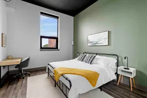 LUXE Skyline Loft • Private Parking, King Bed Desk - Image 2