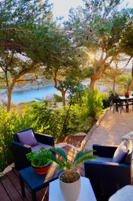 Cabin nestled in the pine forest, sea view - Image 3