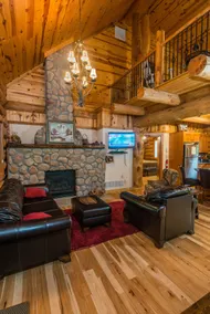 Drift Away Log Cabin | Hot Tub • Pond • Game Room - Image 3