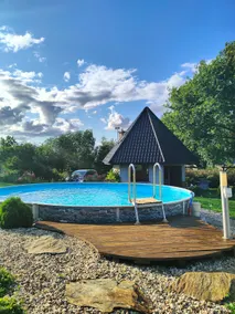 Cottage with pool, bathtub, fireplace in Dębowy Gaj - Image 2