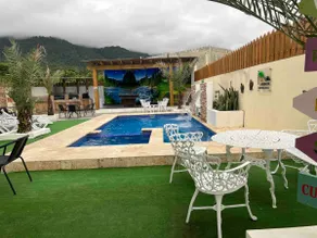 A-1apart with pool and bbq at the foot of the mountain. - Image 3