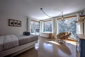 Private- Charming Nature retreat w Spa + Fireplace - Image 4