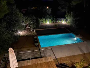 nya lyxiga design villa med utsikt över havet och bergen - Image 5