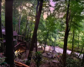 Secluded Creekside Cabin in Morganton near Linville Gorge - hot tub - Image 5