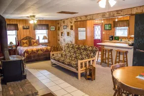 Kishauwau's Starved Rock Area Cabins - Studio (Bridge) Cabin - sleeps either 3 adults or 2 adults/2 kids - Image 3