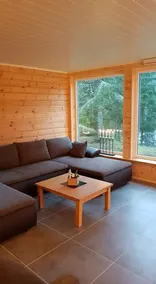 Cozy and modern cabin with hot tub and sauna - Image 5