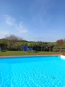 Farmhouse near Siena, en suite room, swimming pool, A/C - Image 2