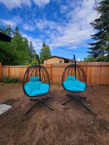 Tiny House w/King Bed, fenced yard, E-Bikes! - Image 3