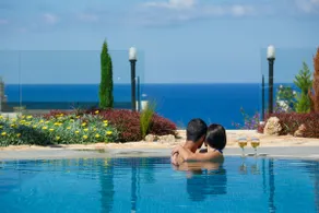 Villa mit Meerblick und privatem beheiztem Pool und Hammam, 800 m vom Strand und den Geschäften entfernt - Image 3
