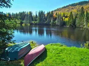 Log cabin on the banks of the Jacques Cartier River + HOT TUB - Image 5