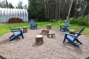 Hare Hideaway with Fire Pit - Image 3