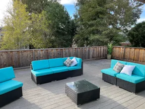 2 Bed: hot tub + 7 min walk to beach (sleeps 6) - Image 4