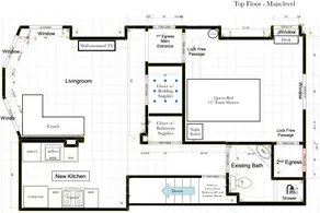 Newly Renovated Brownstone Duplex 2 BR, 1 BA,2 Prk - Image 5
