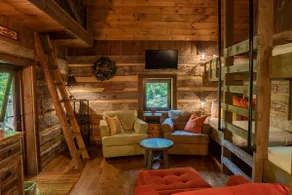 The Fishing Creek Cabin at Four Fillies Lodge w/ Hot Tub - Image 2