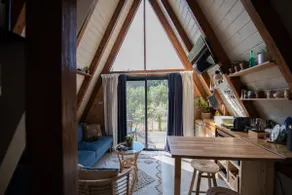 triangular shaped cabin facing Galilee view - Image 2