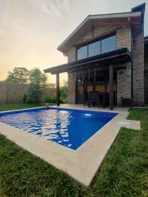 A unique accommodation at the fireplace with a pool… - Image 2