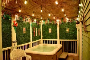 “The Cosmopolitan” Hot Tub / Fire Pit/ No Steps - Image 3