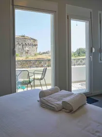 Medieval Castle Views, Modern Chios Retreat - Image 5