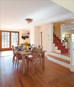 Brookside Retreat: streamside patio•outdoor fireplace•fenced yard•walk to town! - Image 5