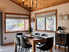 Relaxing space. Mountain views. Cozy fire pit. - Image 4