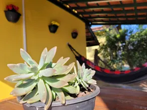 Casa dos Ipês, rustic style with air-conditioning and Netflix - Image 5