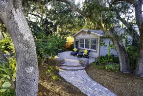 Encantador bungalow transitable en el centro, 'The Blue Heron' - Image 4