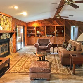 Withlacoochee River, big wood deck over the water - Image 3