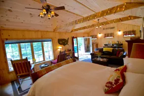 Come to the woods and snuggle in front of the fire - Image 4