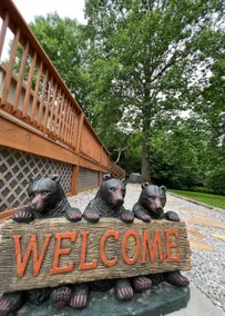 1-Bedroom Cottage, Large Deck, 1-Acre with a Creek - Image 3