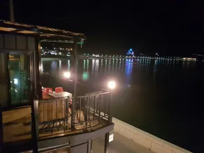 (Sky) The sea is below. Terrace on the second floor.Free breakfast (toast coffee) fishing mudflat experience. German village, Boriam, Darangee - Image 4