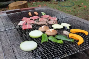 Yufu no Kaze is a private rental with a flowing outdoor bath fed by the natural hot spring, Aoyu, a barbecue area, and free parking - Image 5