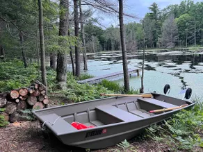 Glamp! Beaver Lodge Aframe water access OFF Grid - Image 2