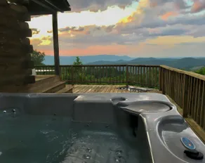 Secluded Log Cabin - Pool, Hot tub & Amazing Views - Image 5