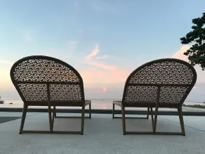 1 bed room, oceanfront home at Chaloklum beach - Image 3