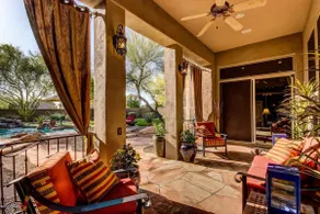 Resort like backyard w/ Heated pool. Home Theater - Image 4