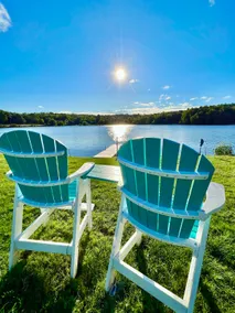 Lakefront, game room, firepit,canoe,kayak and A/C - Image 3