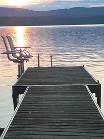 Amazing Adirondack Sunsets with Log Cabin Memories on Upper Chateaugay Lake - Image 3