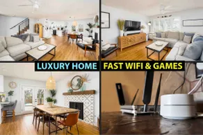 10 Min to Downtown | Luxury Home w Pool Outdoor TV - Image 2