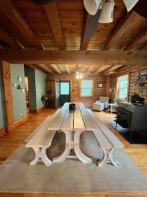 log cabin on the river(3 acres w/pond)kayaks+ - Image 3