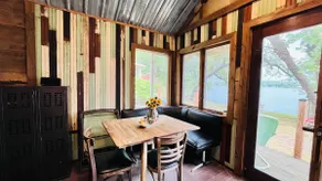 Cozy Lakefront Cabin, Dock, Fire Pit & Sunset Views Tiny Barn - Cabin 4 - Image 5