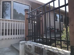 Private Entrance, Bathroom, covered patio & yard. - Image 4