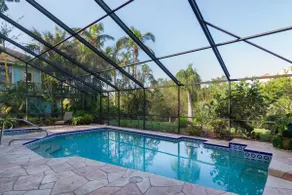 Gulf access, tropical river front. Heated pool/Spa - Image 2