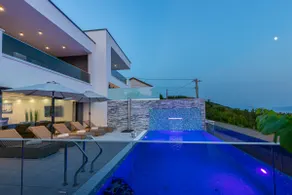 Luxury Villa Lorena with heated pool, jacuzzi,sauna and seaview - Image 2