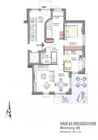 5*-Comfort-FeWo, 85m²-new building, 6 pers., HH-South, forest and heath, child-friendly! - Image 2