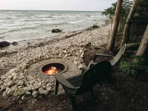 Lake Huron A-Frame | Sunset, Firepit + Cozy Vibes - Image 2