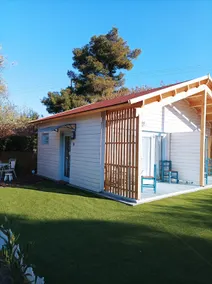 Wooden studio near airport and sea B - Image 3