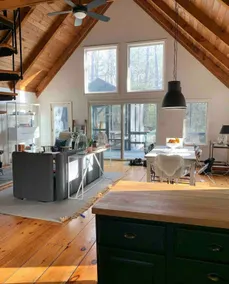 Modern Catskills Cabin with Hot Tub in Accord - Image 5