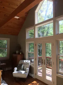 Spacious , secluded ski home near Stratton - Image 2