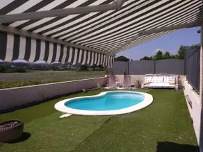 air-conditioned villa heated fenced swimming pool private fenced parking quiet location - Image 2